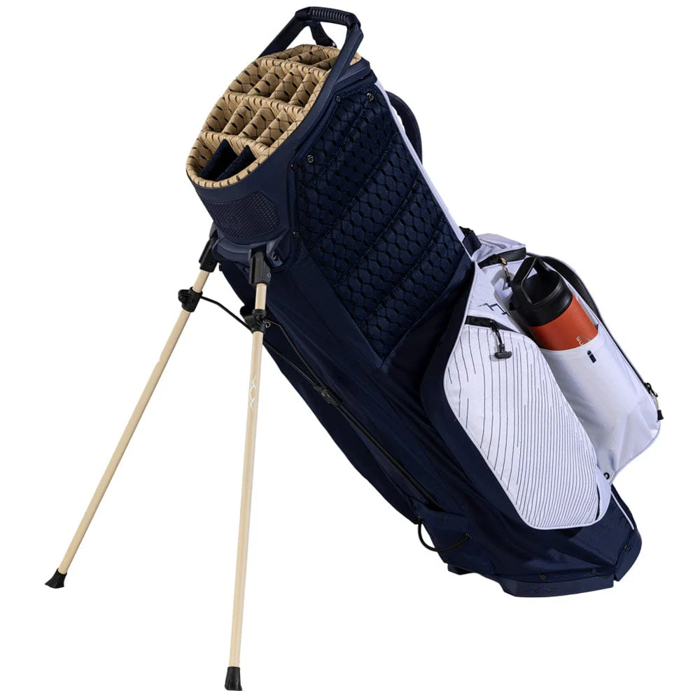 Sun Mountain Eclipse E4.5 H2NO Waterproof Stand Bag - Navy/Gold/White - Image 5