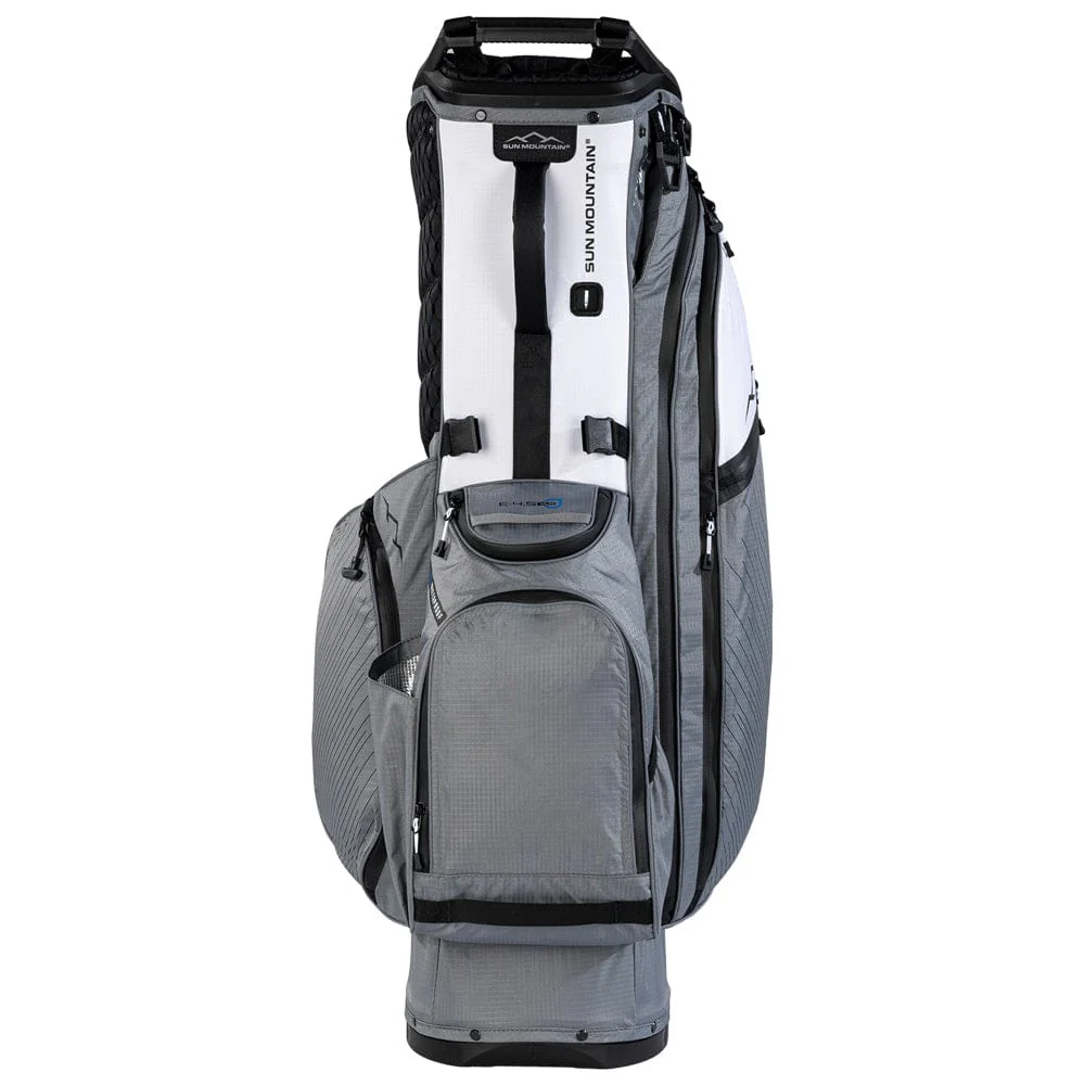 Sun Mountain Eclipse E4.5 H2NO Waterproof Stand Bag - Nickel/White/Black - Image 3