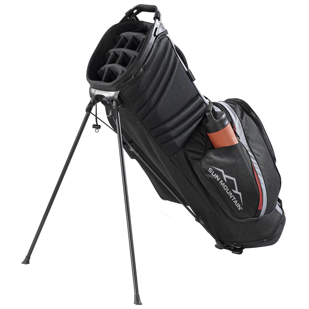 Sun Mountain Forerunner Stand Bag - Black/Nickel/Red - Image 4