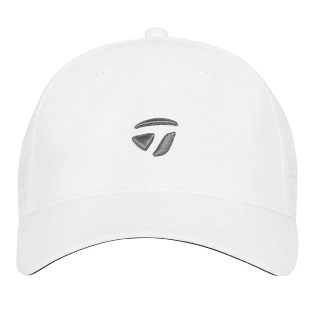 TaylorMade Hamptons Perforated Cap - White - Image 4