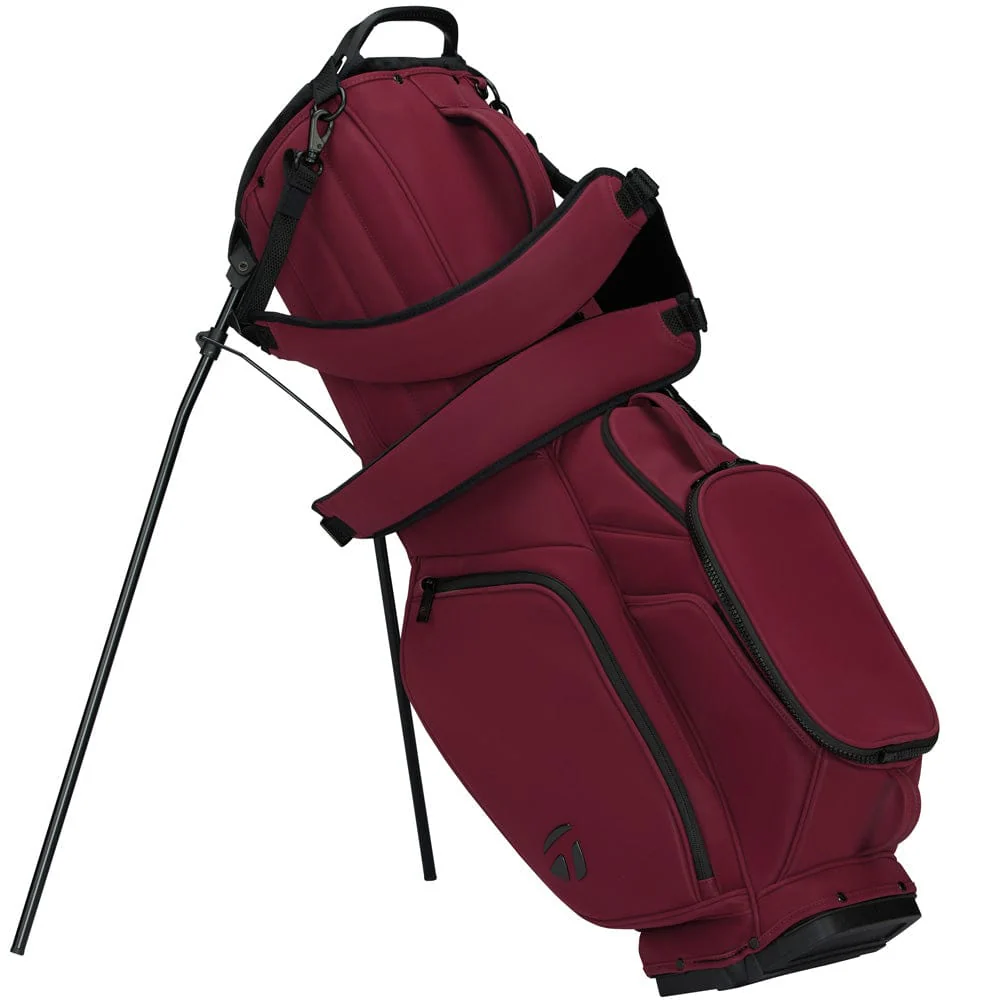 TaylorMade Signature Stand Bag - Burgundy - Image 5