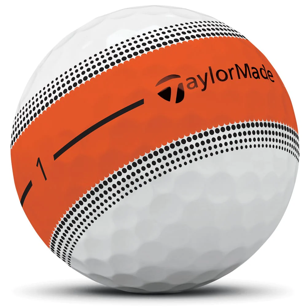 TaylorMade Tour Response Stripe Golf Balls - Multi - 12 Pack - Image 5