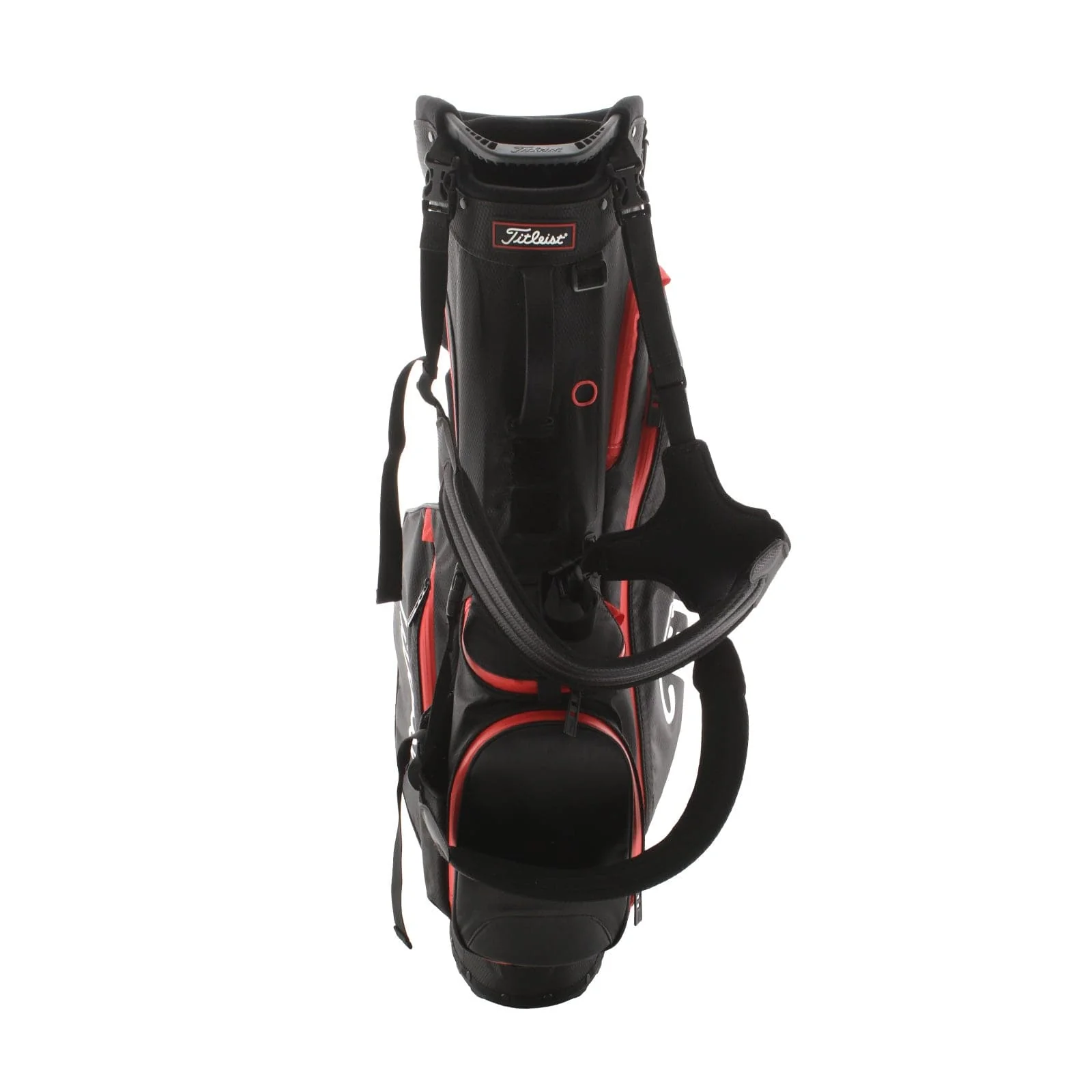 Titleist Stadry Players 4 Stand Bag - Black/Red - Image 5