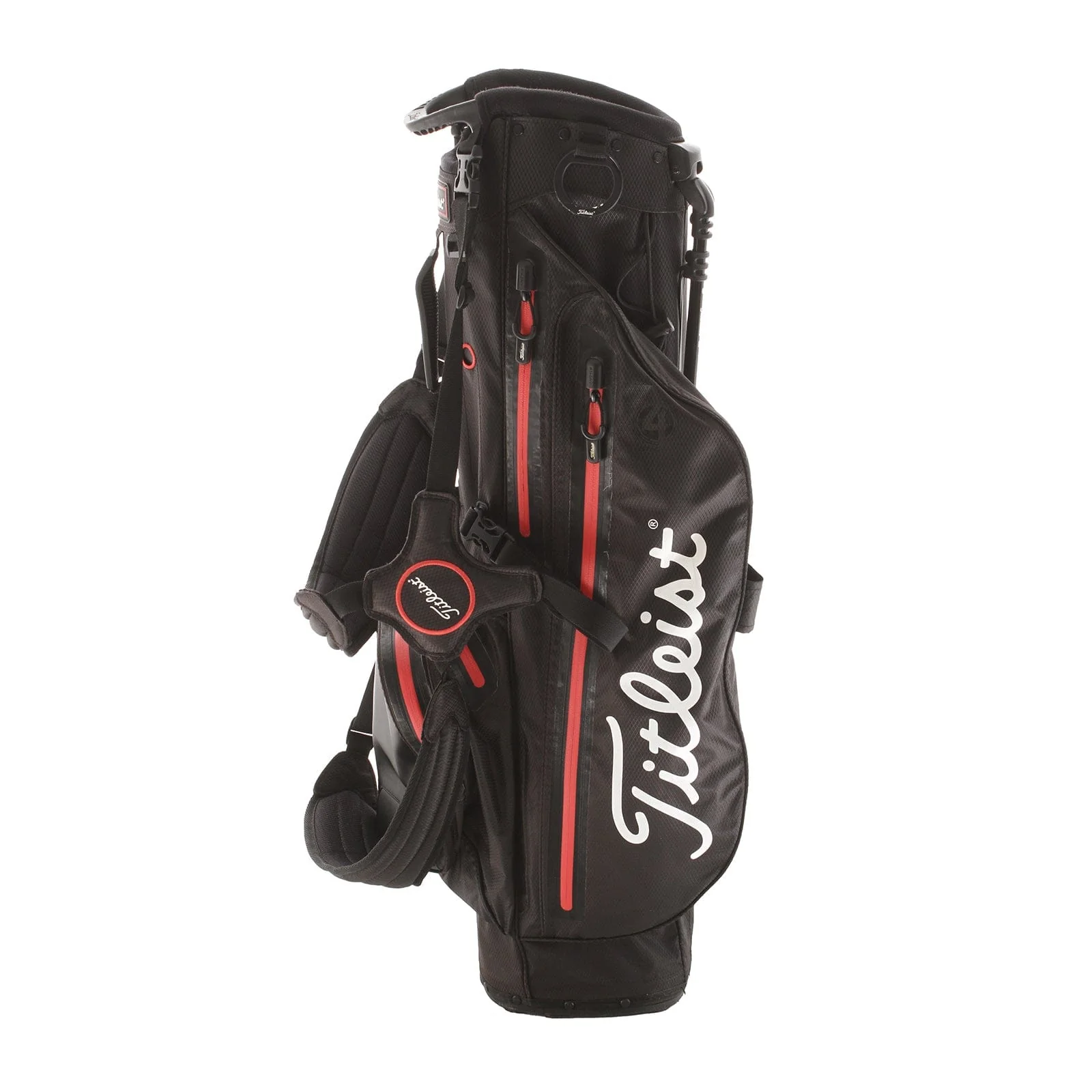 Titleist StaDry S4 Stand Bag - Black/Red - Image 2