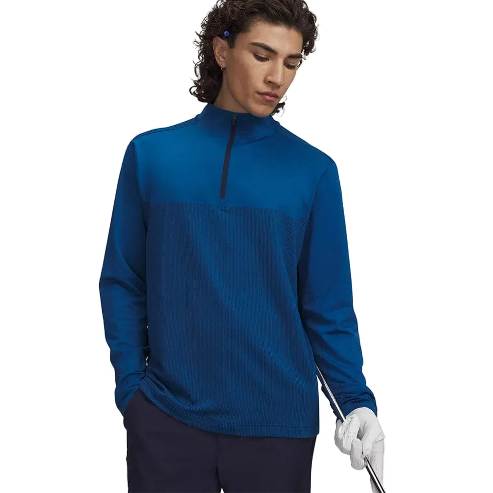 Under Armour Drive Lightweight 1/2 Zip Top - Varsity Blue/Midnight Navy/Midnight Navy - Image 3