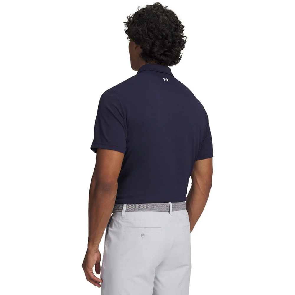 Under Armour T2G Pique Polo Shirt - Midnight Navy/White - Image 5