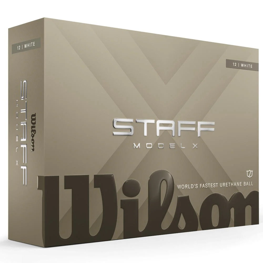 Wilson Staff Model X Golf Balls - White - Double Dozen - Image 4