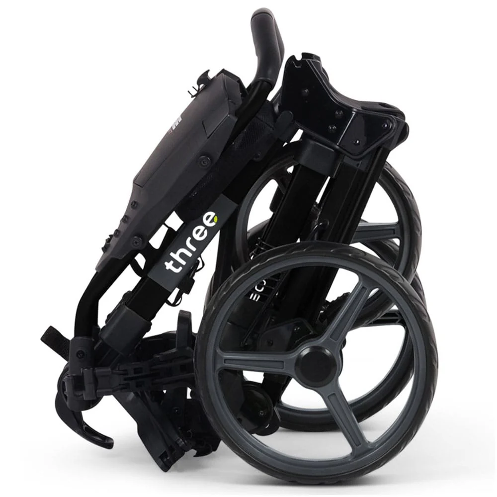 Wishbone Cube Three 3-Wheel Push Trolley - Charcoal/Black - Image 4